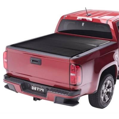 Pit66 Lockable Tri-Fold Tonneau Cover