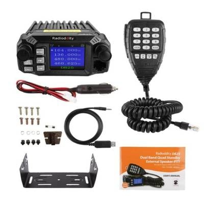 Radioddity QB25 Quad-Standby Mobile Ham Radio