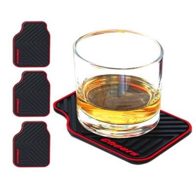 Floor Mat Drink Coasters