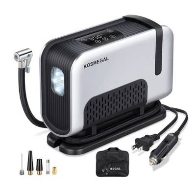 Kosmegal Portable AC/DC Tire Inflator