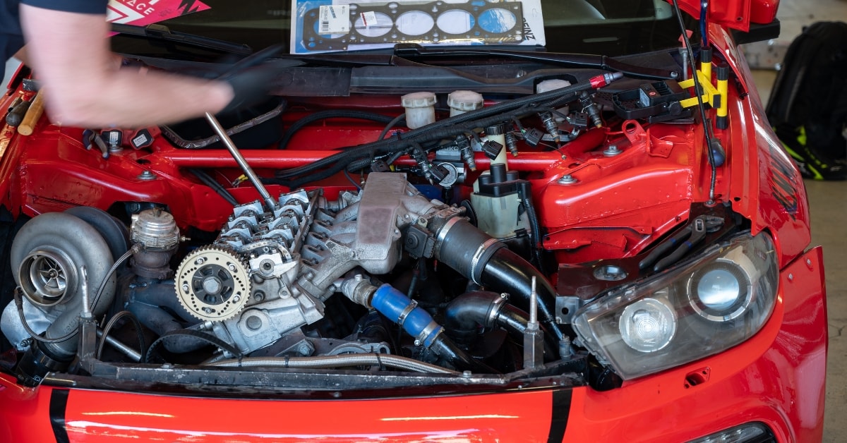 Enormous Engine Swap